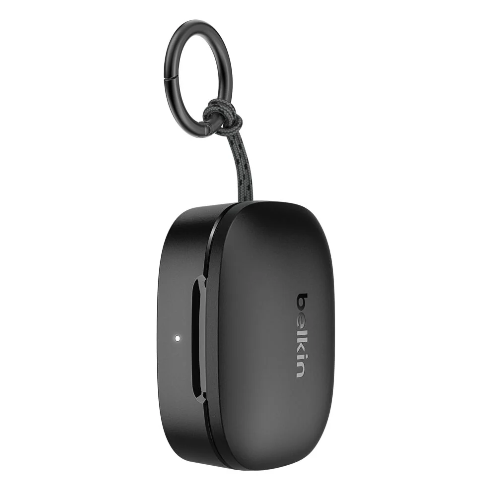 Belkin SoundForm Anywhere Noir – vue 3