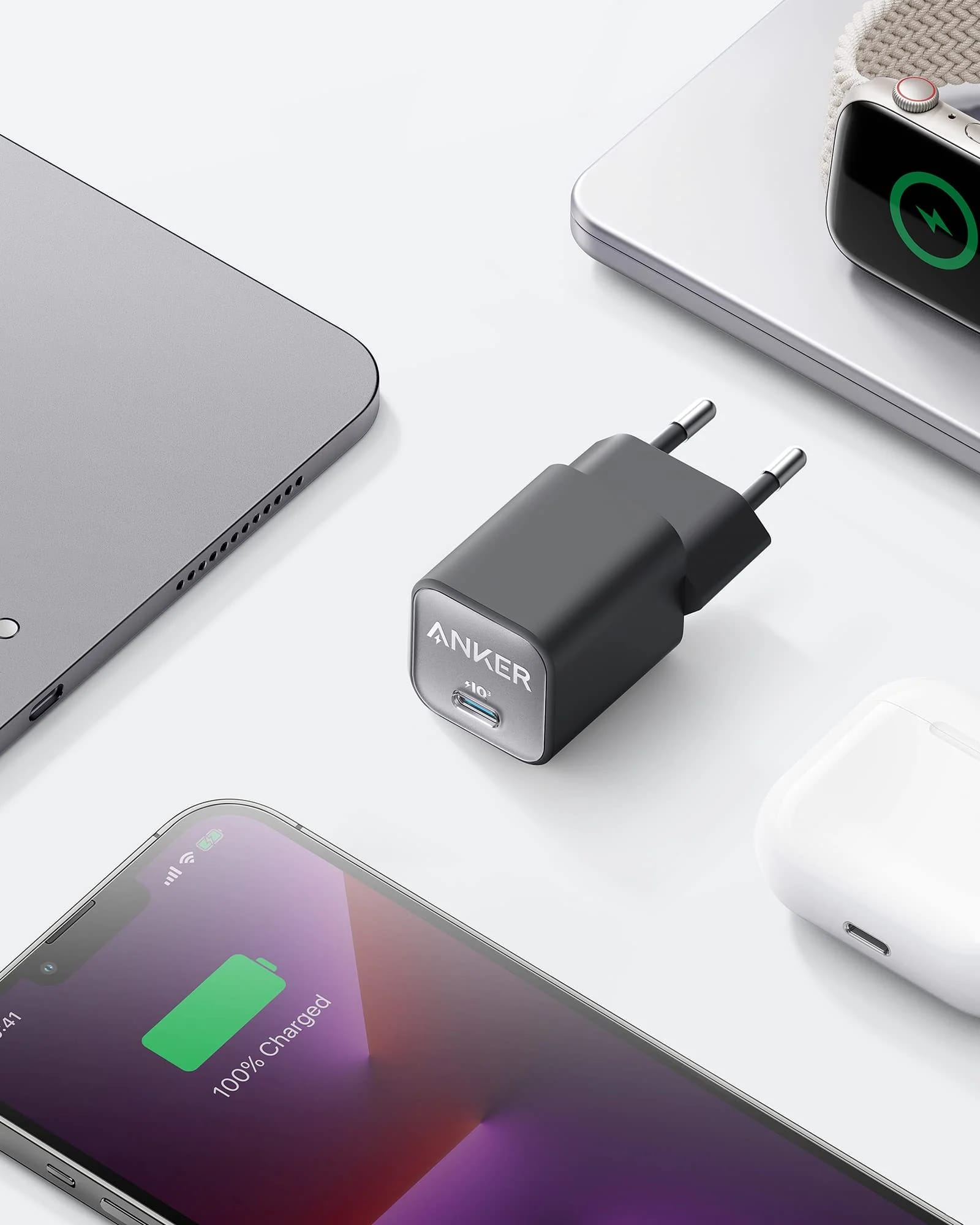 anker compact 30W USB-Rapid charger – visuel du modèle 2