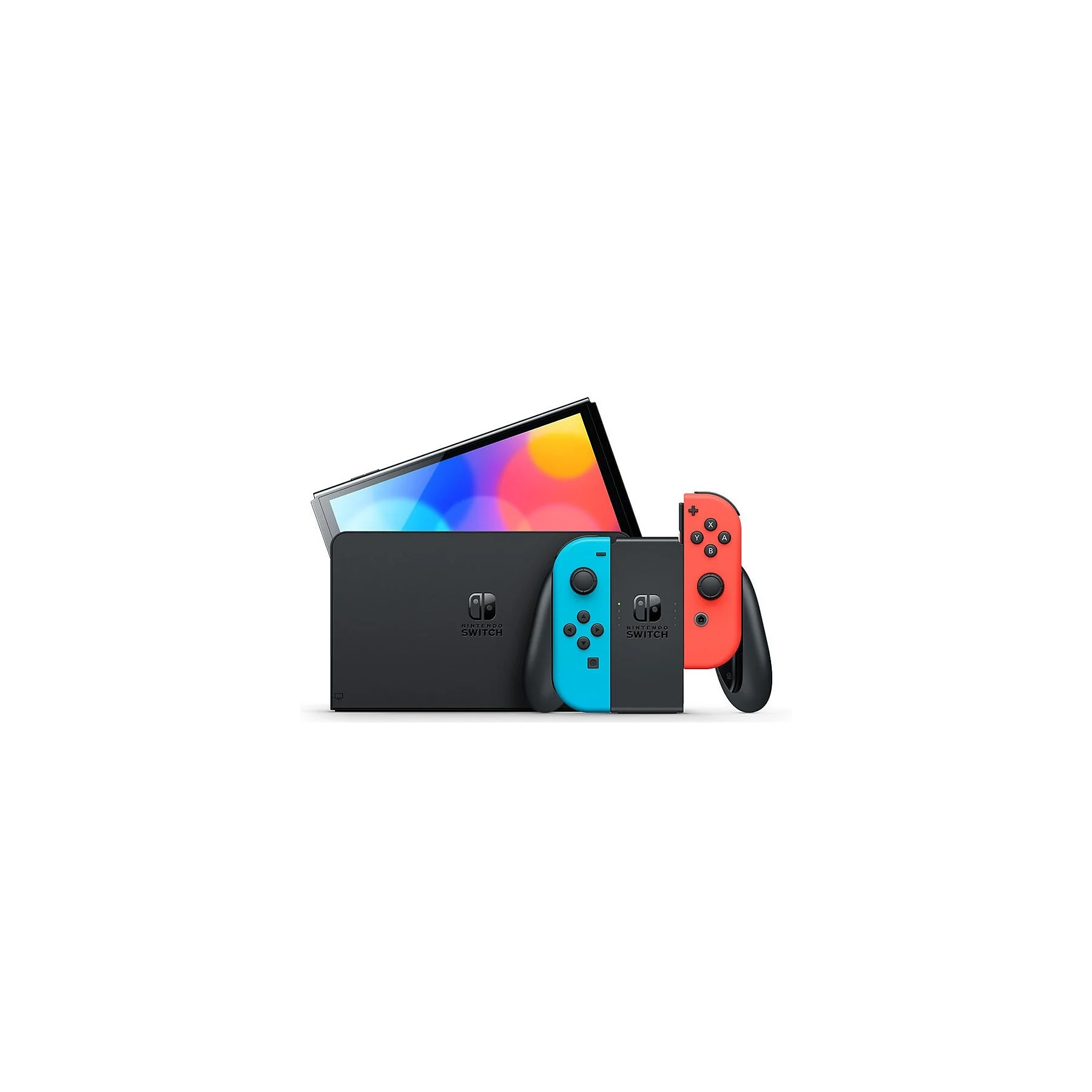 Nintendo Switch OLED (Néon bleu et rouge) – photo principale