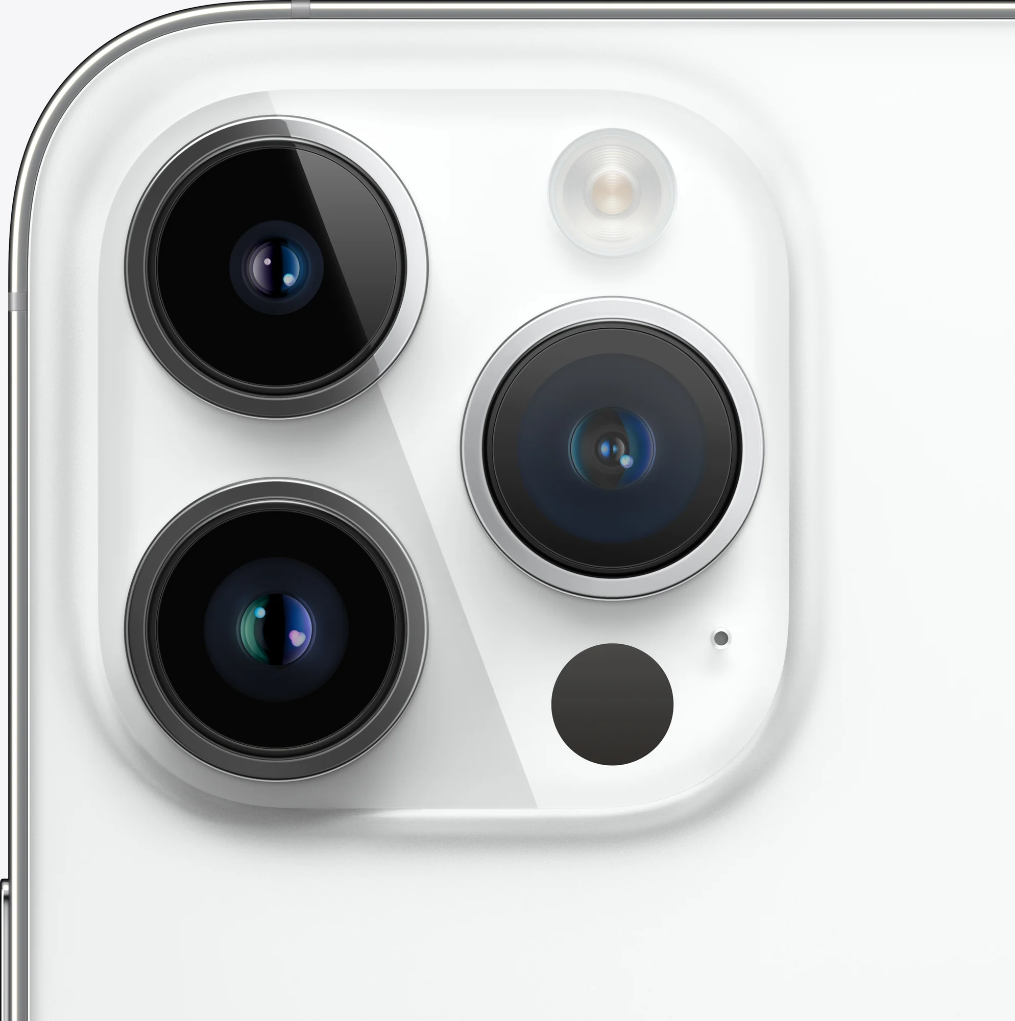 iPhone 14 Pro Max Argent – vue 3