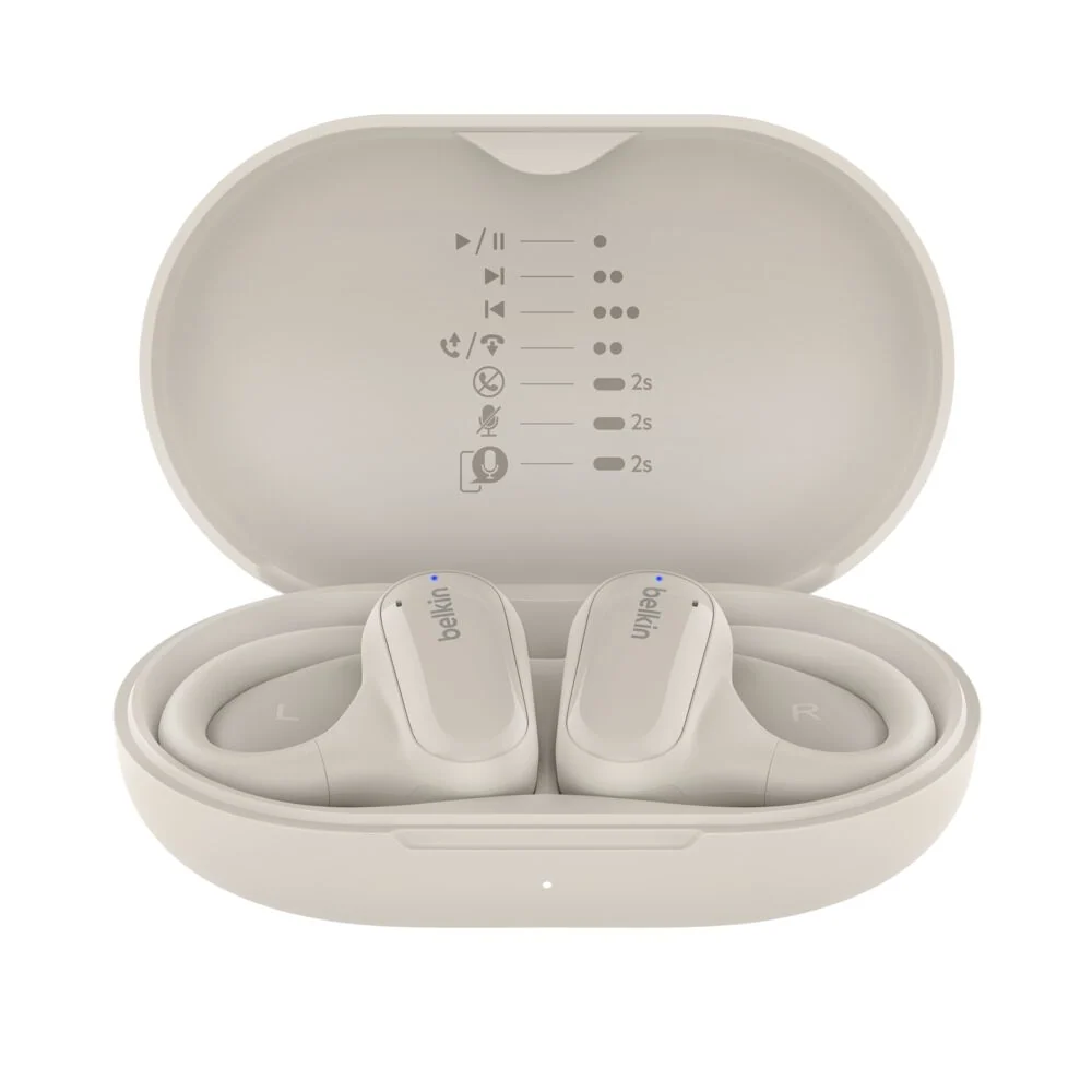 Belkin SoundForm (oreilles libres) Beige – photo principale