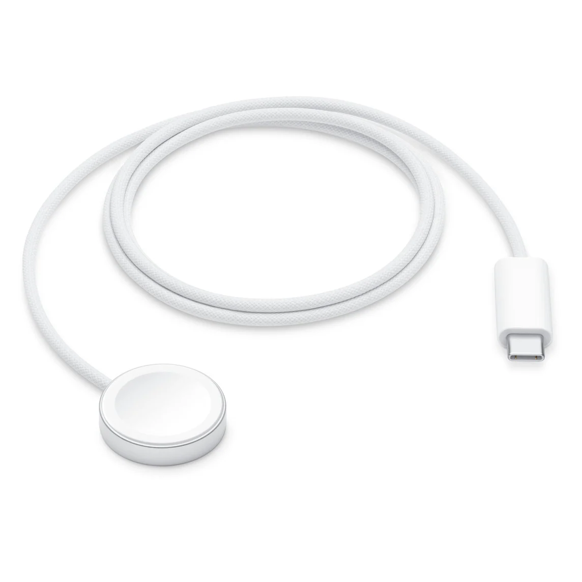 Câble de charge magnétique Apple Watch (USB-C, 1 m) Blanc – photo principale