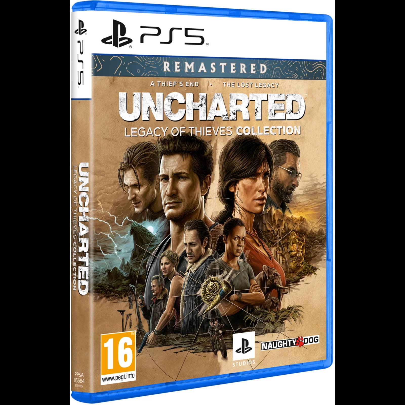 Uncharted : Legacy of Thieves Collection (PS5) – visuel du modèle