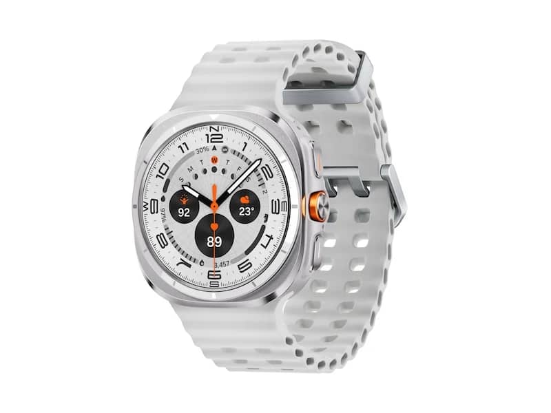 Samsung Galaxy Watch Ultra (2025) Titane blanc – vue 1